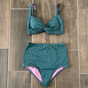 Roolee High-Waisted Swimsuit